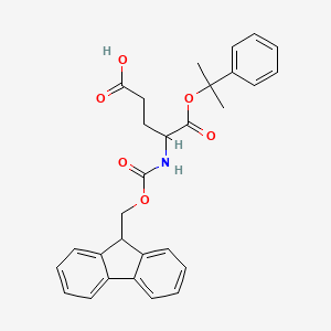 molecular formula C29H29NO6 B12319223 Fmoc-Glu-2-phenylisopropyl ester 