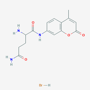 (S)-2-Amino-N1-(4-methyl-2-oxo-2H-chromen-7-yl)pentanediamide Hydrobromide