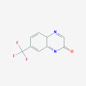 7-(trifluoromethyl)-4aH-quinoxalin-2-one