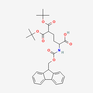 (S)-6-(tert-Butoxy)-5-(tert-butoxycarbonyl)-2-(Fmoc-amino)-6-oxohexanoic Acid