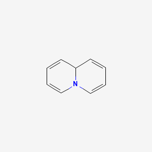 molecular formula C9H9N B1231935 9aH-quinolizine 