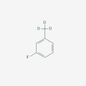 molecular formula C7H7F B12319438 3-FLUOROTOLUENE-alpha,alpha,alpha-D3 CAS No. 4202-92-0