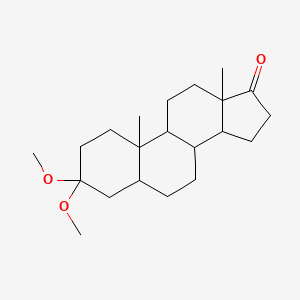 3,3-(Dimethoxy)-5alpha-androstan-17-one