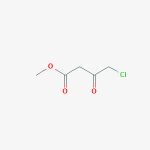 molecular formula C5H7ClO3 B123195 4-氯乙酰乙酸甲酯 CAS No. 32807-28-6