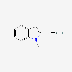 1H-Indole,2-ethynyl-1-methyl-