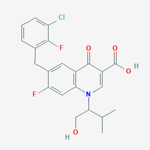 6-[(3-Chloro-2-fluorophenyl)Methyl]-7-fluoro-1,4-dihydro-1-[(1S)-1-(hydroxyMethyl)-2-Methylpropyl]