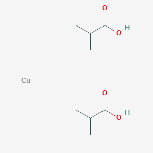 copper;2-methylpropanoic acid