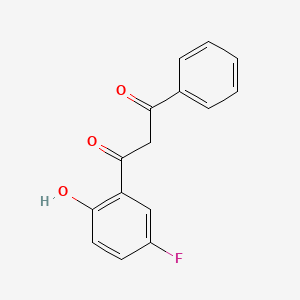 1-(5-Fluoro-2-hydroxyphenyl)-3-phenylpropane-1,3-dione