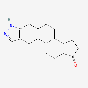 2,18-Dimethyl-6,7-diazapentacyclo[11.7.0.02,10.04,8.014,18]icosa-4(8),5-dien-17-one