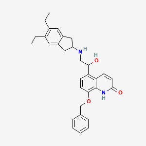 molecular formula C31H34N2O3 B12319958 Indacaterol interMediate 