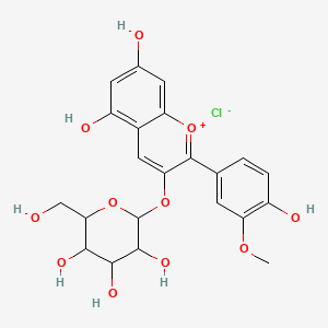 molecular formula C22H23ClO11 B12320014 Peonidin 3-O-beta-glucopyranoside chloride 