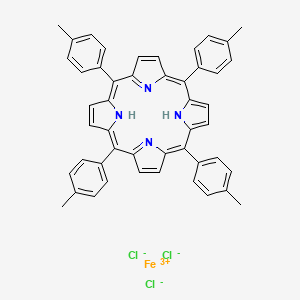 molecular formula C48H38Cl3FeN4 B12320042 Meso-tetratolylporphyrin-fe(iii)chloride 