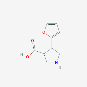 4-(Furan-2-yl)pyrrolidine-3-carboxylic acid