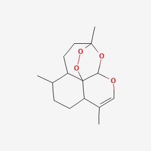 Dihydroartemisinin, 5-deshydroxy-6-deshydro-