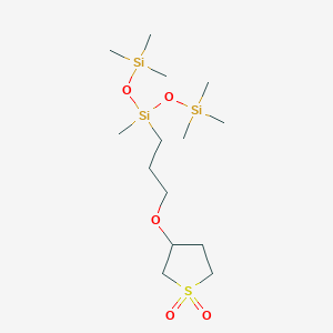 Bis(trimethylsiloxy)methylsilylpropoxysulfolane