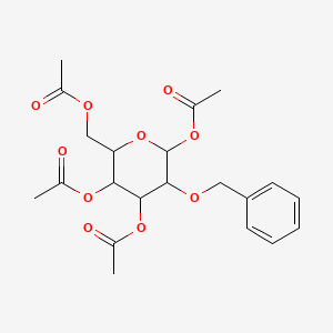 2-O-Benzyl-1,3,4,6-tetra-O-acetyl-a-D-mannopyranose