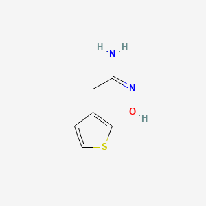 N-Hydroxy-2-(thiophen-3-yl)acetimidamide