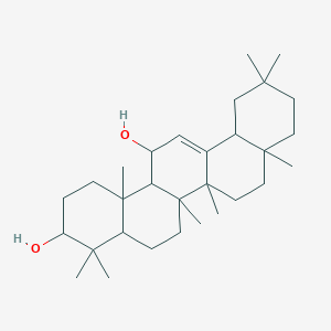 4,4,6a,6b,8a,11,11,14b-Octamethyl-1,2,3,4a,5,6,7,8,9,10,12,12a,14,14a-tetradecahydropicene-3,14-diol