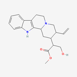 methyl 2-{3-ethenyl-1H,2H,3H,4H,6H,7H,12H,12bH-indolo[2,3-a]quinolizin-2-yl}-3-hydroxypropanoate