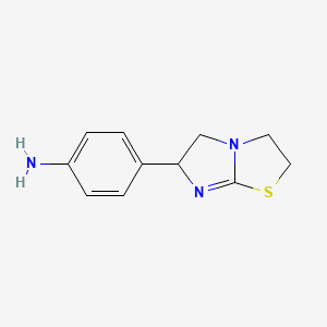 4-(2,3,5,6-Tetrahydroimidazo[2,1-b]thiazol-6-yl)benzenamine