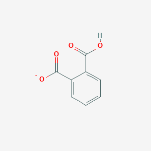 molecular formula C8H5O4- B1232057 2-Carboxybenzoate 