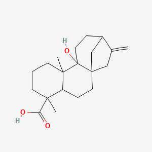 10-Hydroxy-5,9-dimethyl-14-methylidenetetracyclo[11.2.1.01,10.04,9]hexadecane-5-carboxylic acid