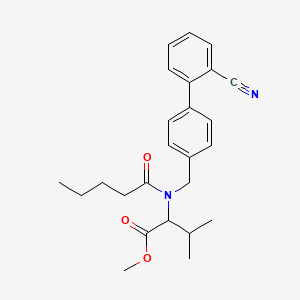 Methyl N-valeryl-N-[(2'-cyanobiphenyl-4-yl)methyl]-L-valinate