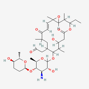 molecular formula C35H57NO12 B1232111 Cirramycin F1 CAS No. 74918-31-3