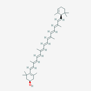 molecular formula C40H56O B1232132 Zeinoxanthin CAS No. 24480-38-4