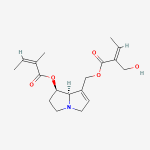 molecular formula C18H25NO5 B1232135 Triangularine CAS No. 87340-27-0