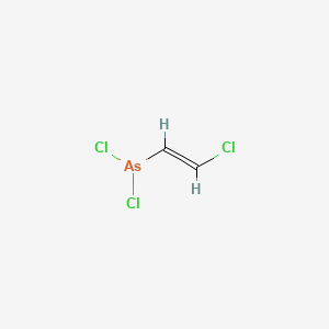 molecular formula C2H2AsCl3 B1232144 Lewisite CAS No. 541-25-3