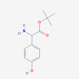 4-[(t-Butoxycarbonyl)(aminomethyl)]phenol