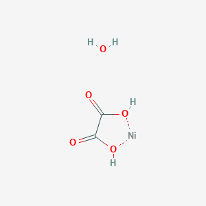 molecular formula C2H4NiO5 B12321542 Nickel oxalate hydrate 