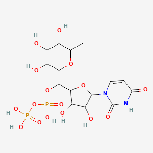 Uridine 5'-(beta-rhamnopyranosyl diphosphate)