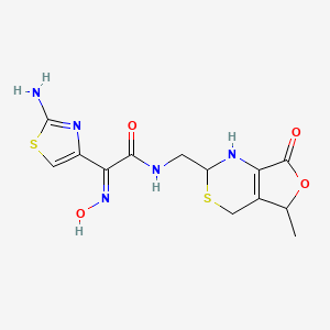 Cefdinir IMpurity 3 (Cefdinir Decarboxy Open Ring Lactone (Mixture of A and B))