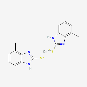 Zinc bis(4-methyl-1H-benzimidazole-2-thiolate)