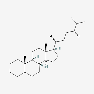 molecular formula C28H50 B1232172 Campestane 