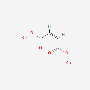molecular formula C4H2K2O4 B1232174 Maleic acid, potassium salt CAS No. 4151-34-2
