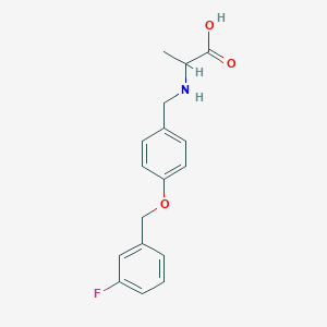 molecular formula C17H18FNO3 B12321776 Safinamide Impurity 5 