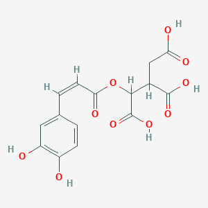 molecular formula C15H14O10 B1232181 2-Caffeoylisocitric acid 