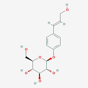 molecular formula C15H20O7 B1232182 p-Coumaryl alcohol 4-O-glucoside CAS No. 120442-73-1