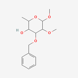 Methyl 6-Deoxy-2-O-methyl-3-O-benzyl-