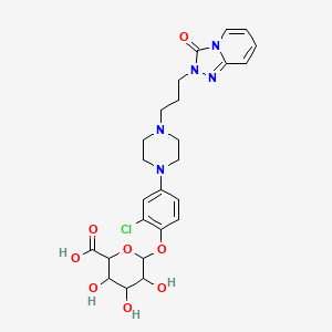 4'-Hydroxy Trazodone beta-D-Glucuronide