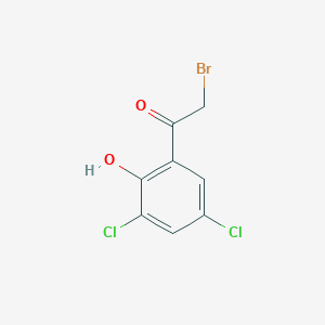 2-Bromo-1-(3,5-dichloro-2-hydroxyphenyl)ethanone