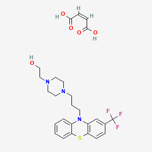 molecular formula C26H30F3N3O5S B1232192 Fluphenazine maleate CAS No. 78126-11-1