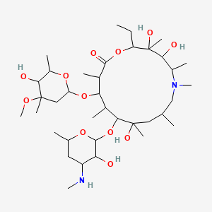 molecular formula C37H70N2O12 B12321954 N'-Desmethyl Azithromycin 