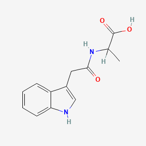 N-(1H-indol-3-ylacetyl)alanine