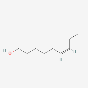 molecular formula C9H18O B1232224 (Z)-Non-6-en-1-ol CAS No. 35854-86-5
