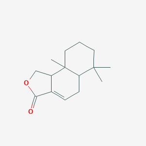 (5aS)-6,6,9abeta-Trimethyl-5,5aalpha,6,7,8,9,9a,9balpha-octahydronaphtho[1,2-c]furan-3(1H)-one