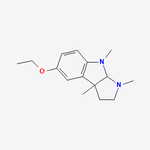 7-ethoxy-3,4,8b-trimethyl-2,3a-dihydro-1H-pyrrolo[2,3-b]indole